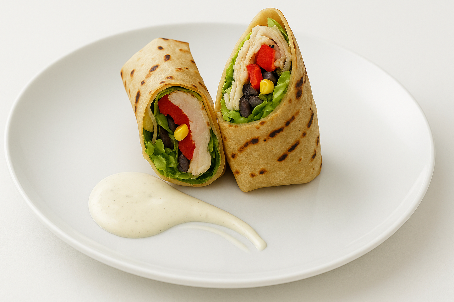 BBQ Chicken Wrap (FF)
