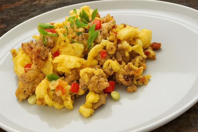 Egg and Housemade Sausage Scramble