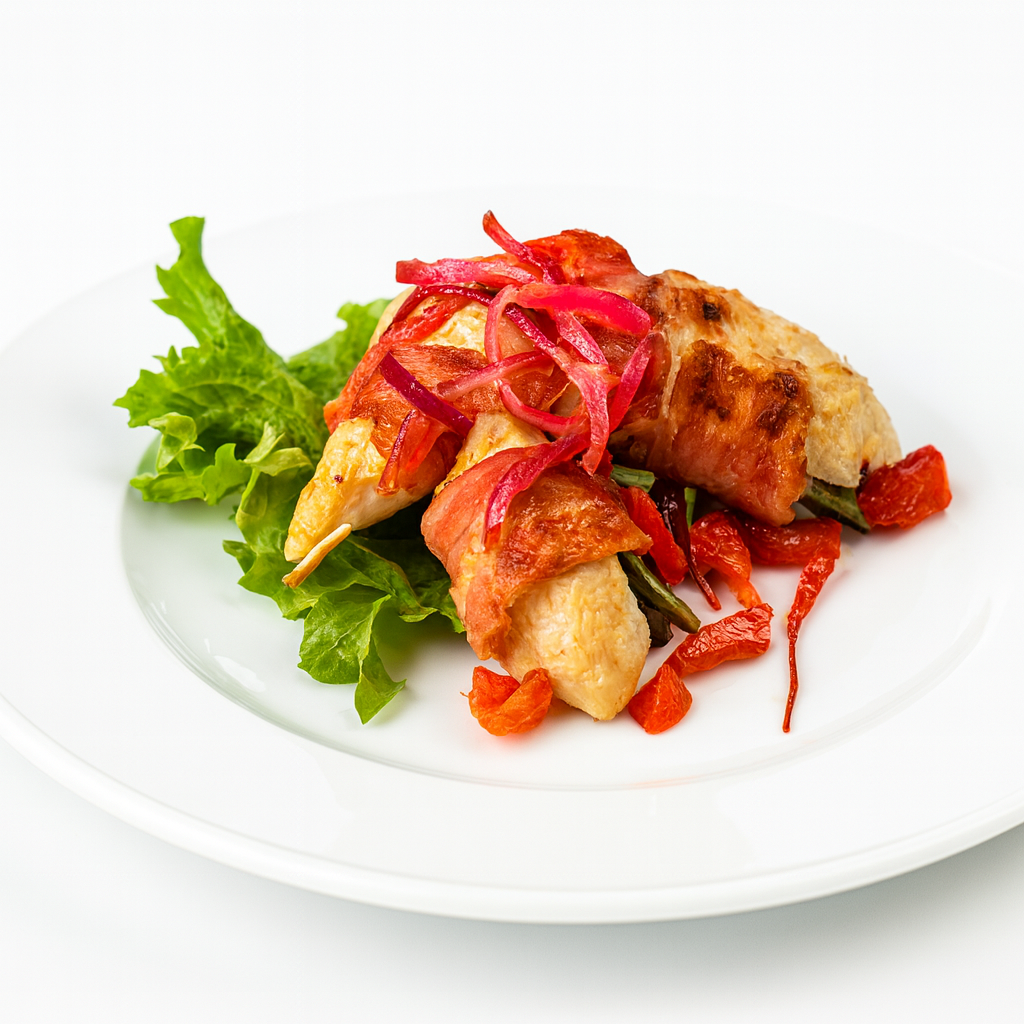 Chicken Bacon Popper