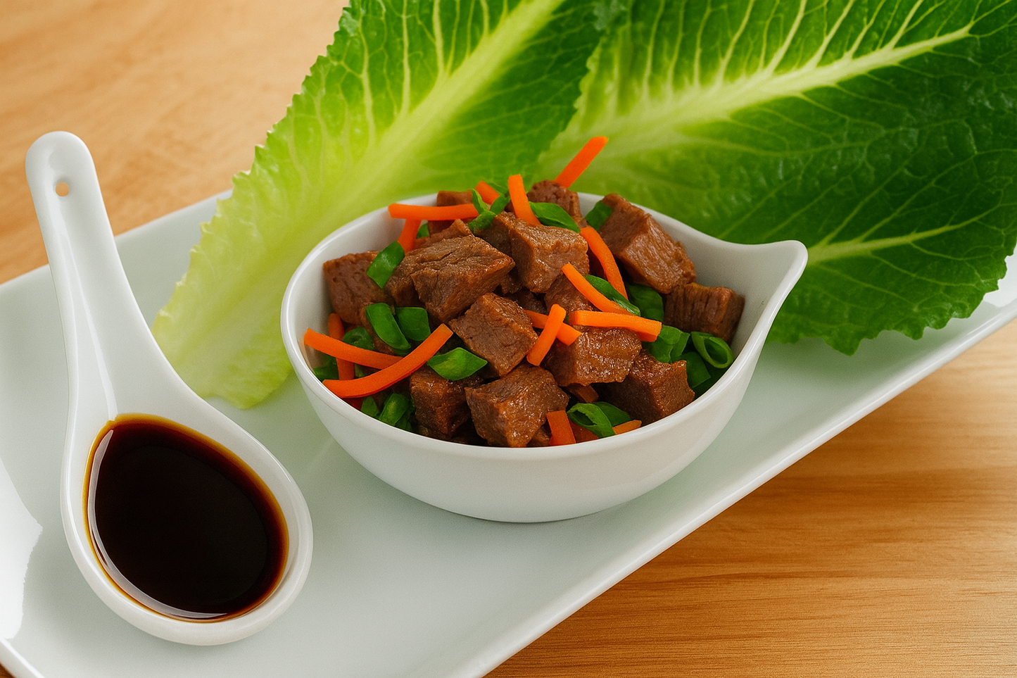 Korean Beef Lettuce Wrap (FF)