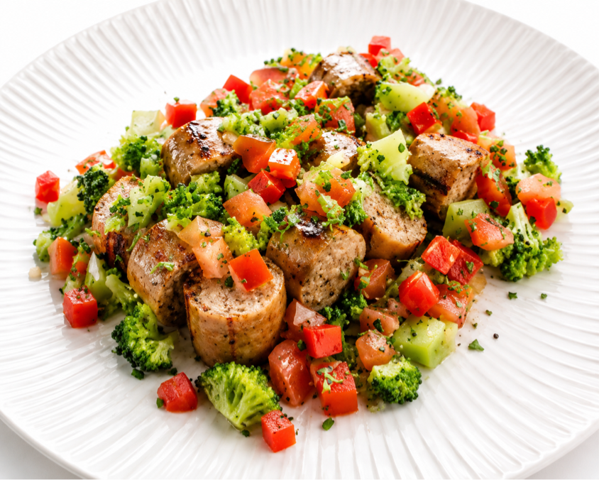 Apple Sausage Breakfast