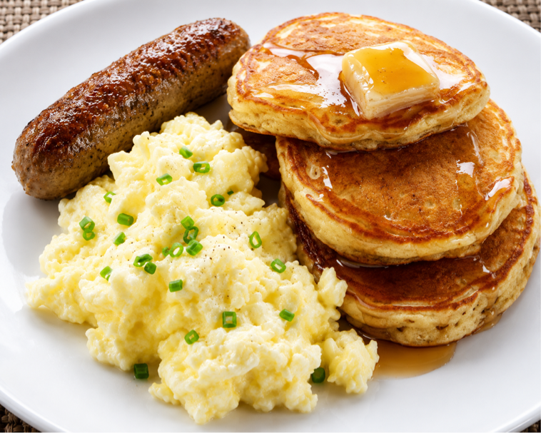 Cinnamon Apple Pancakes