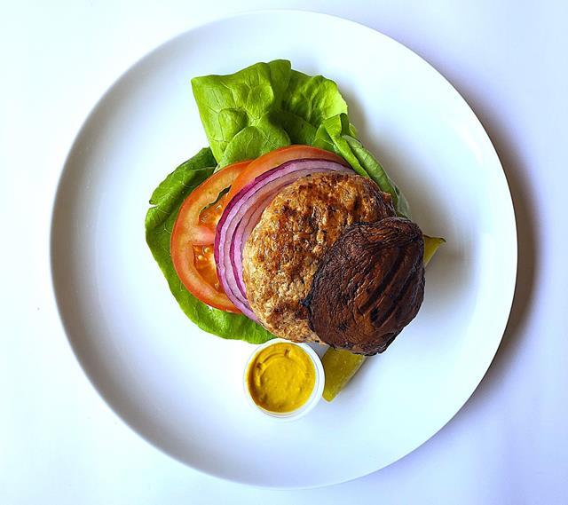 Grass Fed Bison Burger