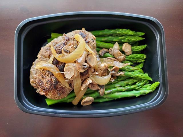 Venison Salisbury Steak