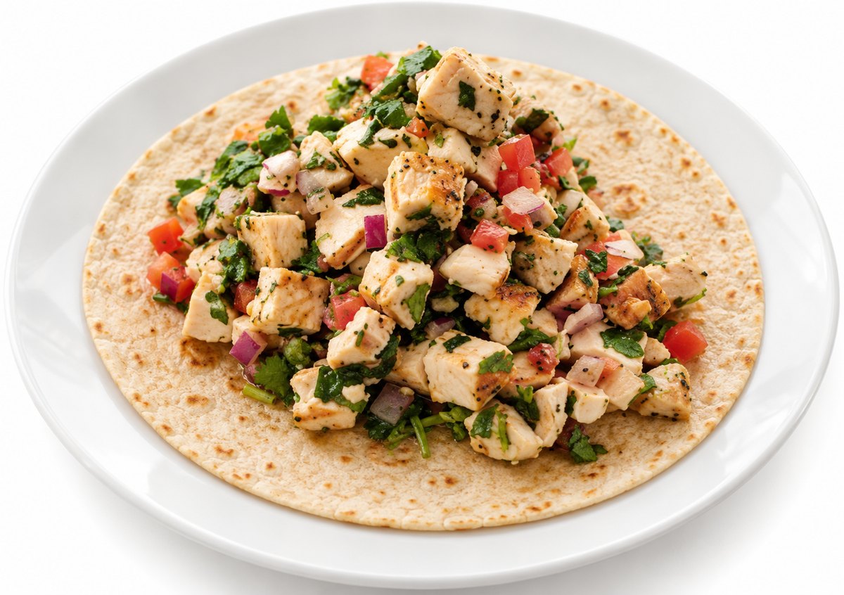 Mediterranean Chicken Wrap (SIG)