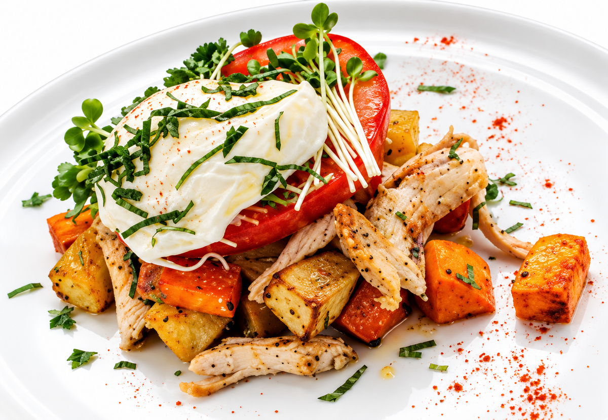 Paleo Chicken and Sweet Potato Hash (SIG)