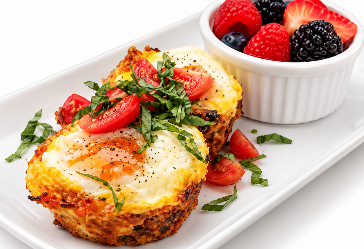 Paleo Egg and Sweet Potato Hash Nest (SIG)