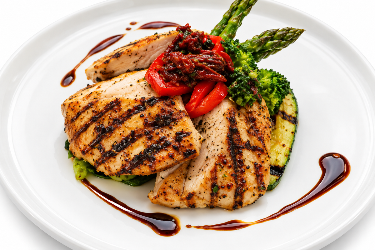 Paleo Grilled Vegetable Chicken Bowl (SIG)