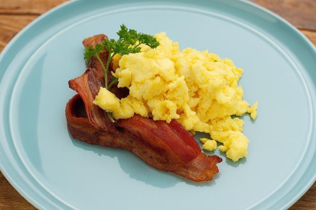 Scrambled Eggs and Bacon