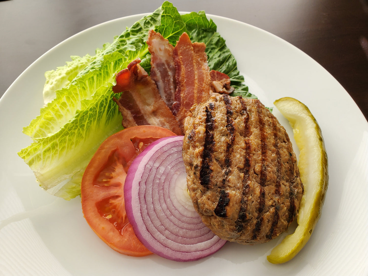 Turkey Burger w/ Bacon (FF)