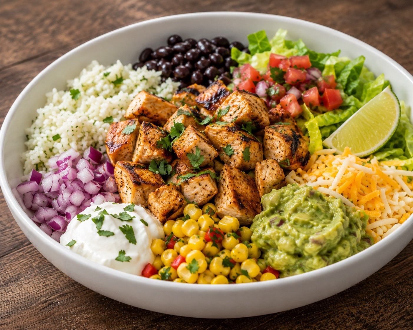 Burrito Bowl with Chicken (IF)