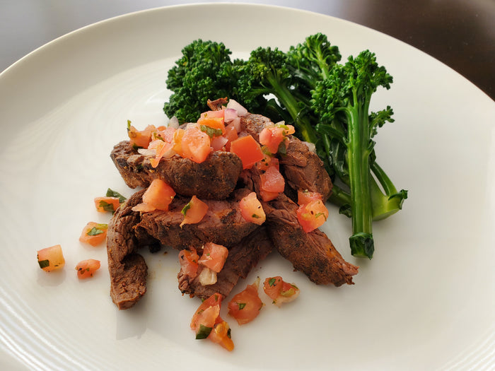 Chili Spiced Flank Steak (FB)