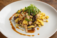 Salsa Verde Chicken Scramble