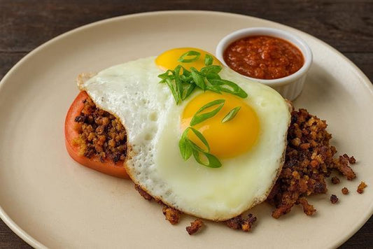 Beef Hash with Eggs