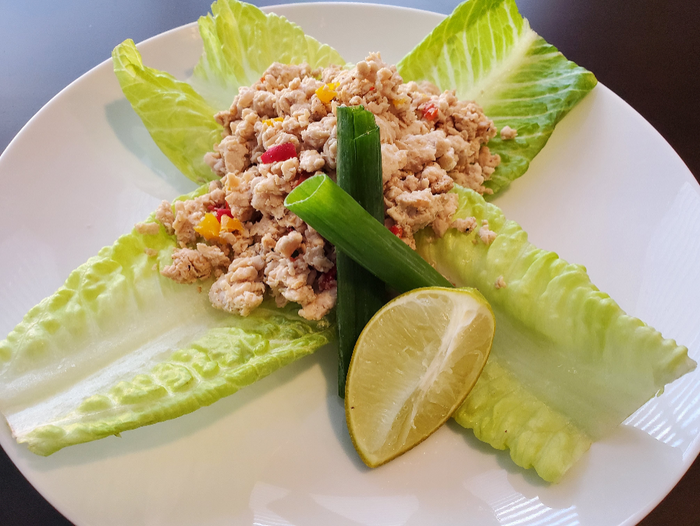Asian Chicken Lettuce Cups (FB)