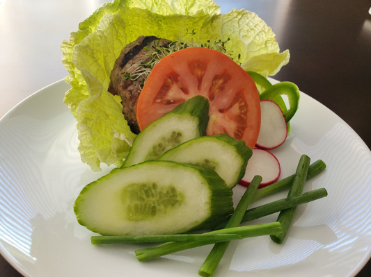 Asian Spiced Turkey Burger (FB)