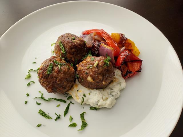 Beef Kofta with Grilled Vegetables (FF)