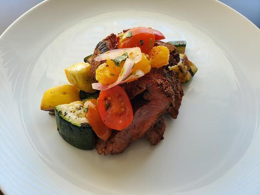 Brazilian Steak with Citrus Salsa (FB)