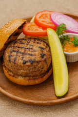 Grilled Gouda Turkey Burgers (FD)