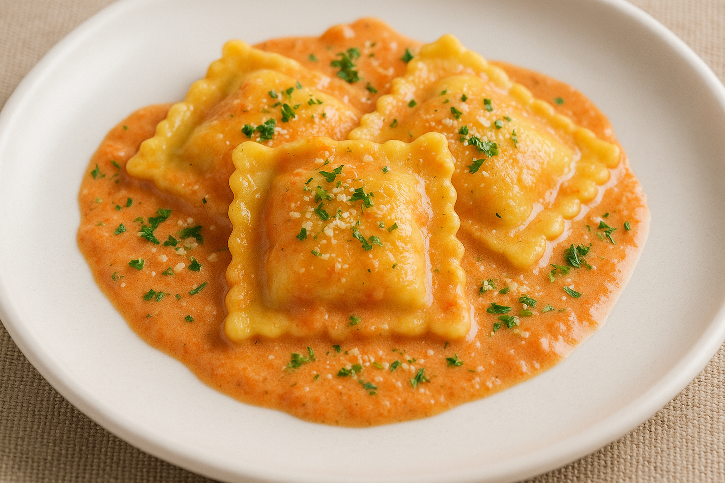 Ravioli with Vodka Sauce (FD)