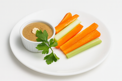 Celery & Carrots w/ almond butter