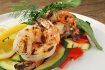 Grilled Black Tiger Shrimp