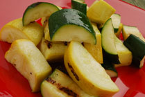 Grilled Zucchini and Squash