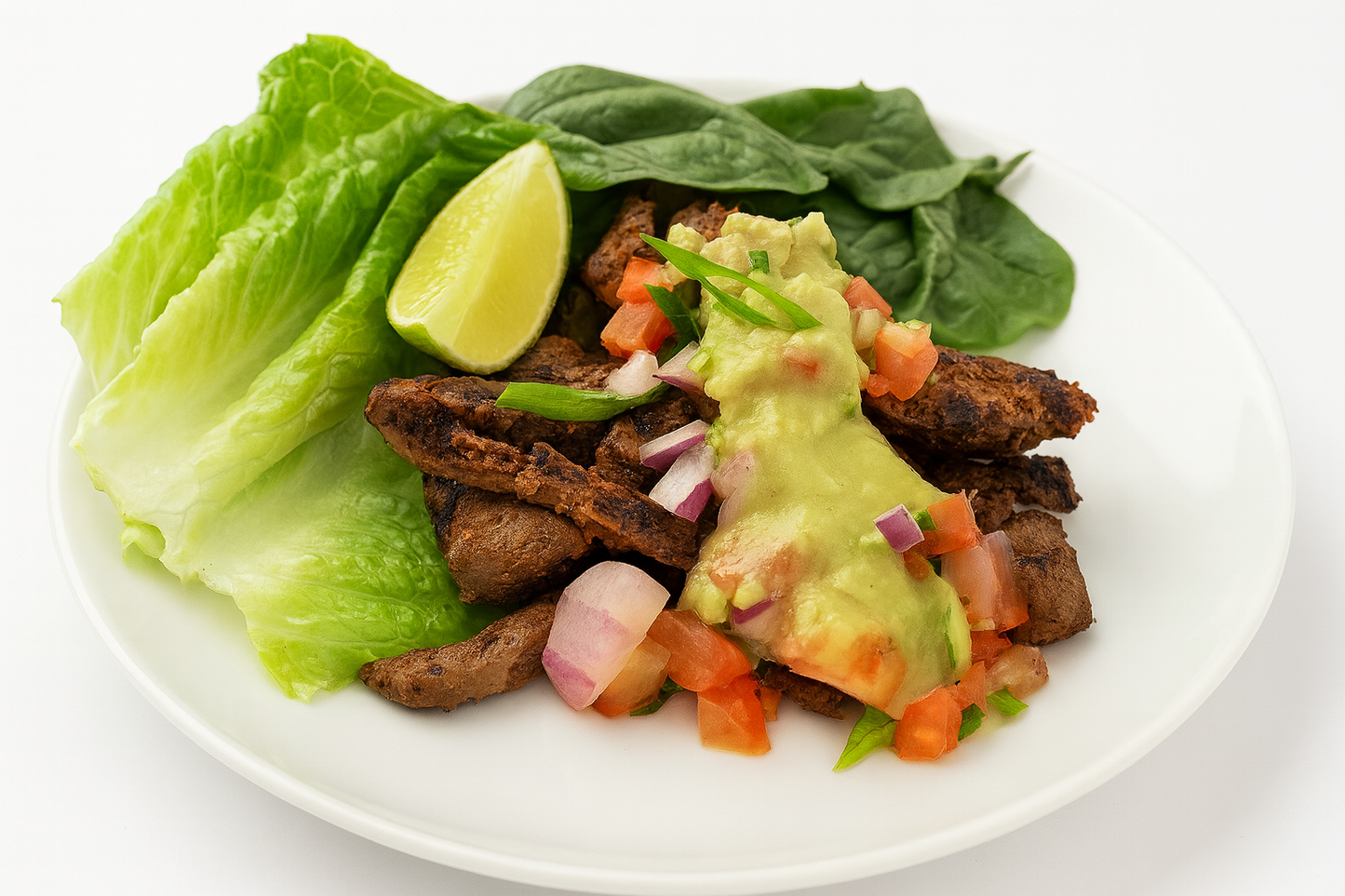 Vegetarian Soy Asada Tacos
