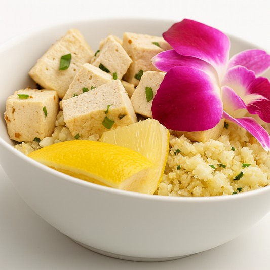 Vegetarian Tofu and Grits