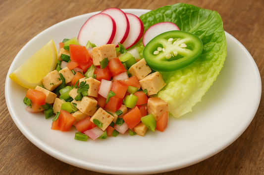 Vegetarian Tempeh Ceviche