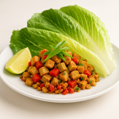Vegetarian Asian Lettuce Cups