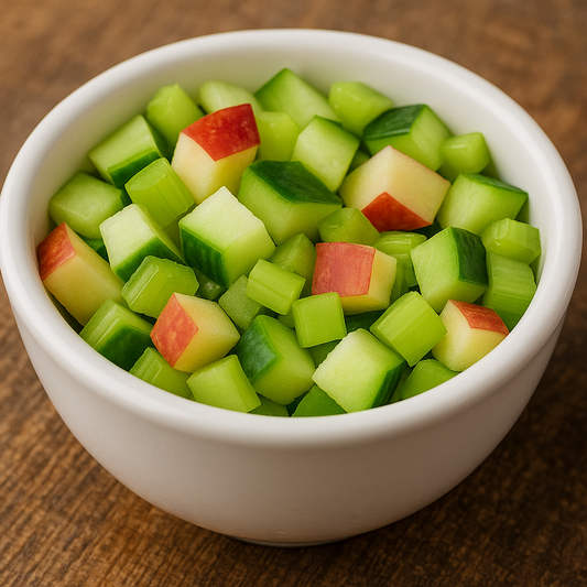 Apple, Celery, and Cucumber (FB)