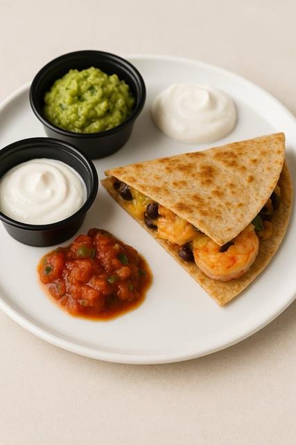 Southwestern Shrimp Quesadilla (FF)