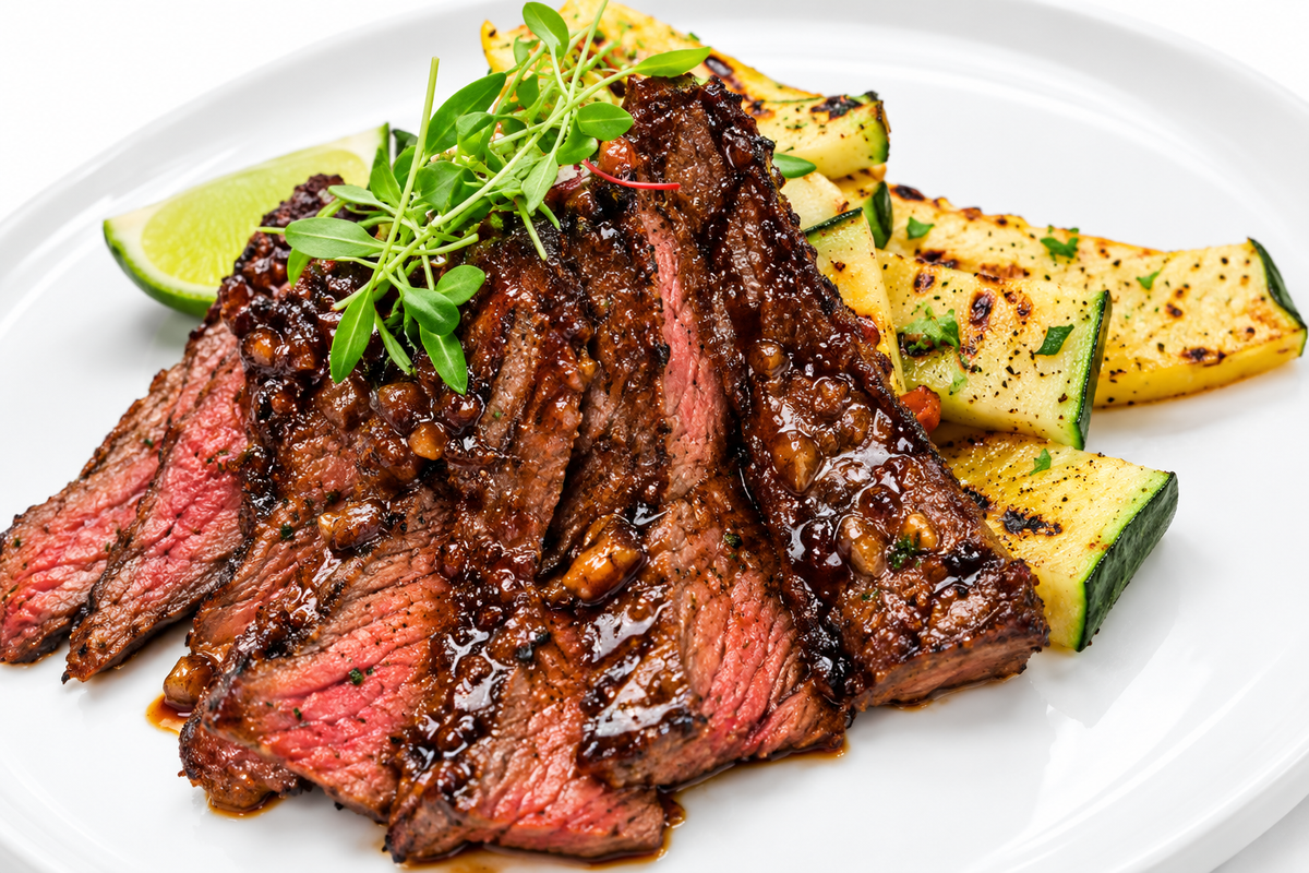 Paleo Honey Chipotle Skirt Steak (SIG)