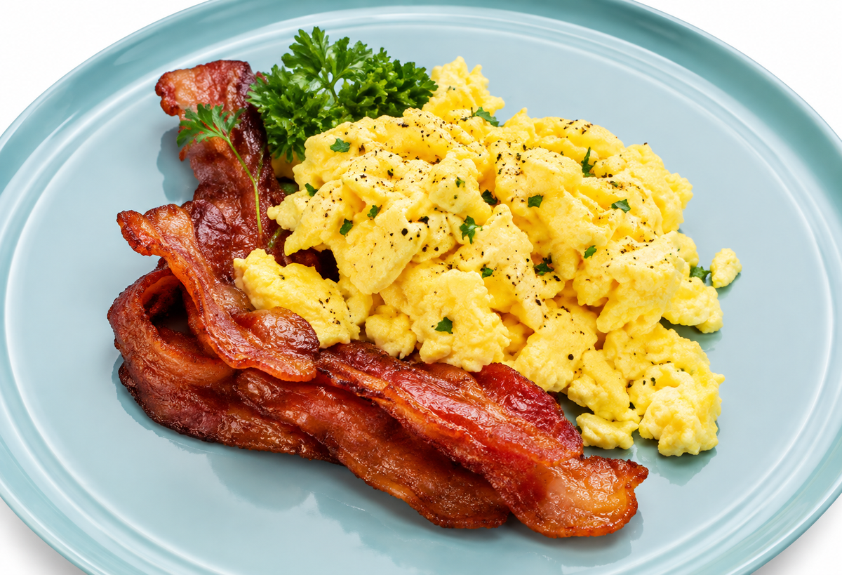 Paleo Scrambled Eggs and Bacon (SIG)