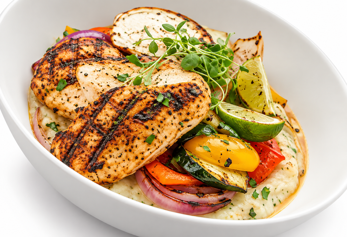 Paleo Spiced Chicken with Yucca Mash (SIG)