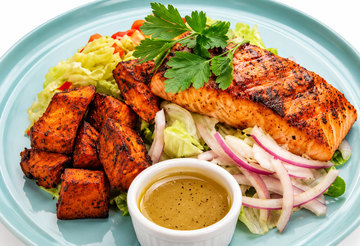 Paleo Summer Salmon Salad (SIG)