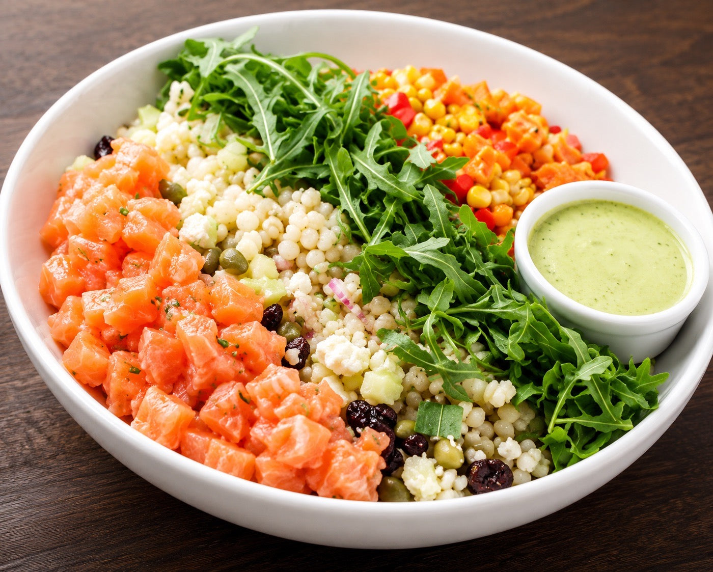 Salmon and Arugula Chopped Salad (SIG)