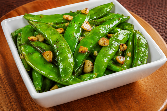 Sauteed Sugar Snap Peas with Garlic