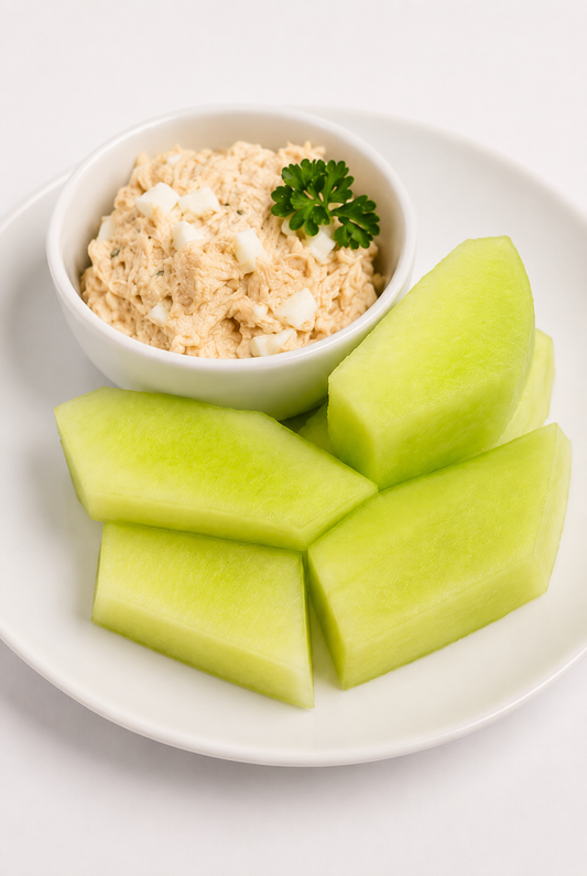 Tuna Salad with Honeydew