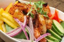 Vegetarian Grilled Tempeh Salad