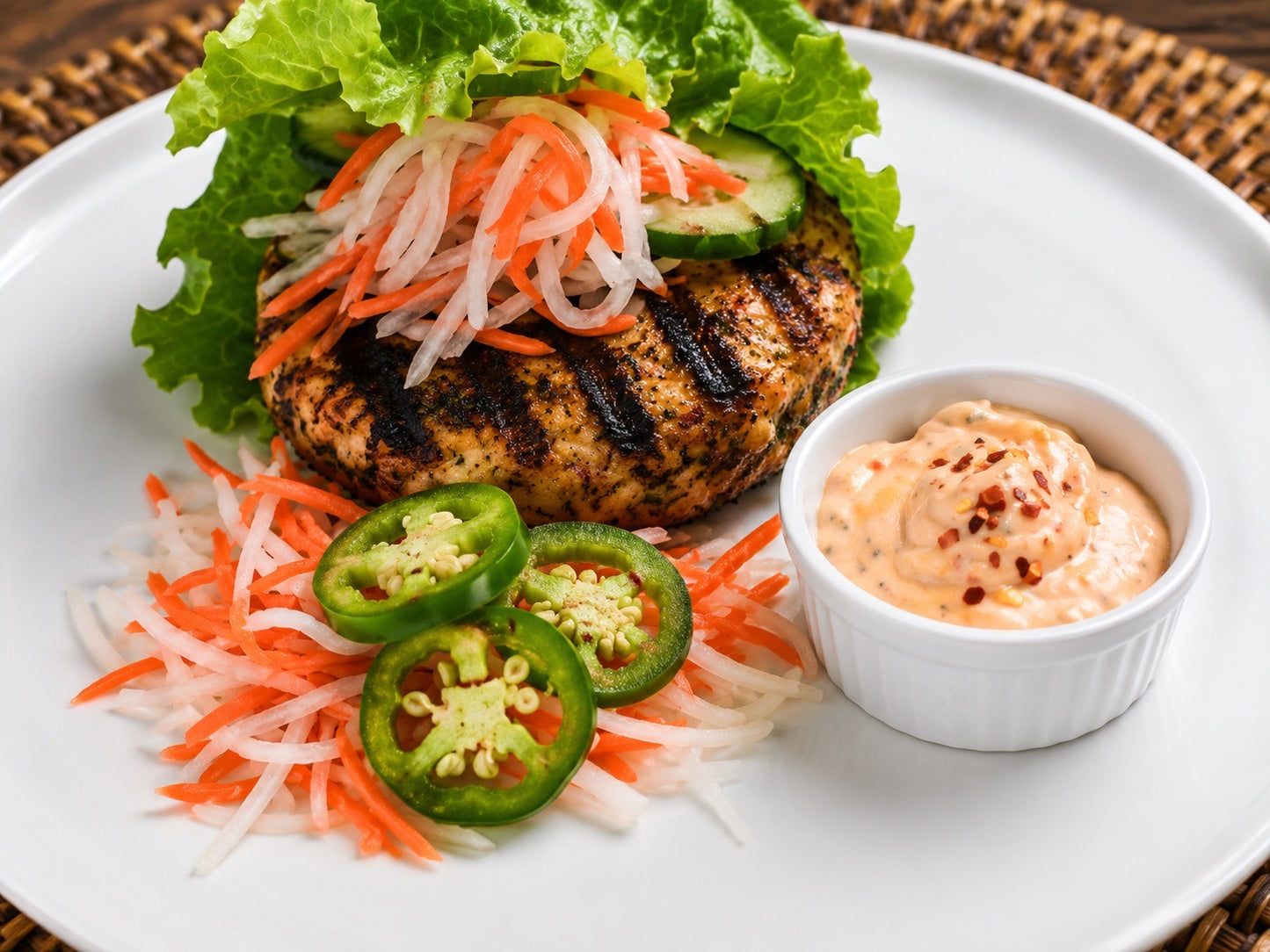 Bahn Mi Turkey Burger (IF)
