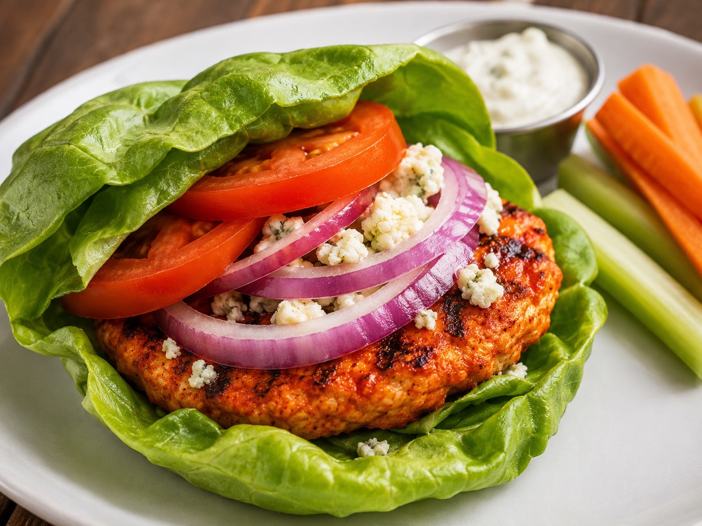 Buffalo Chicken Burger (IF)