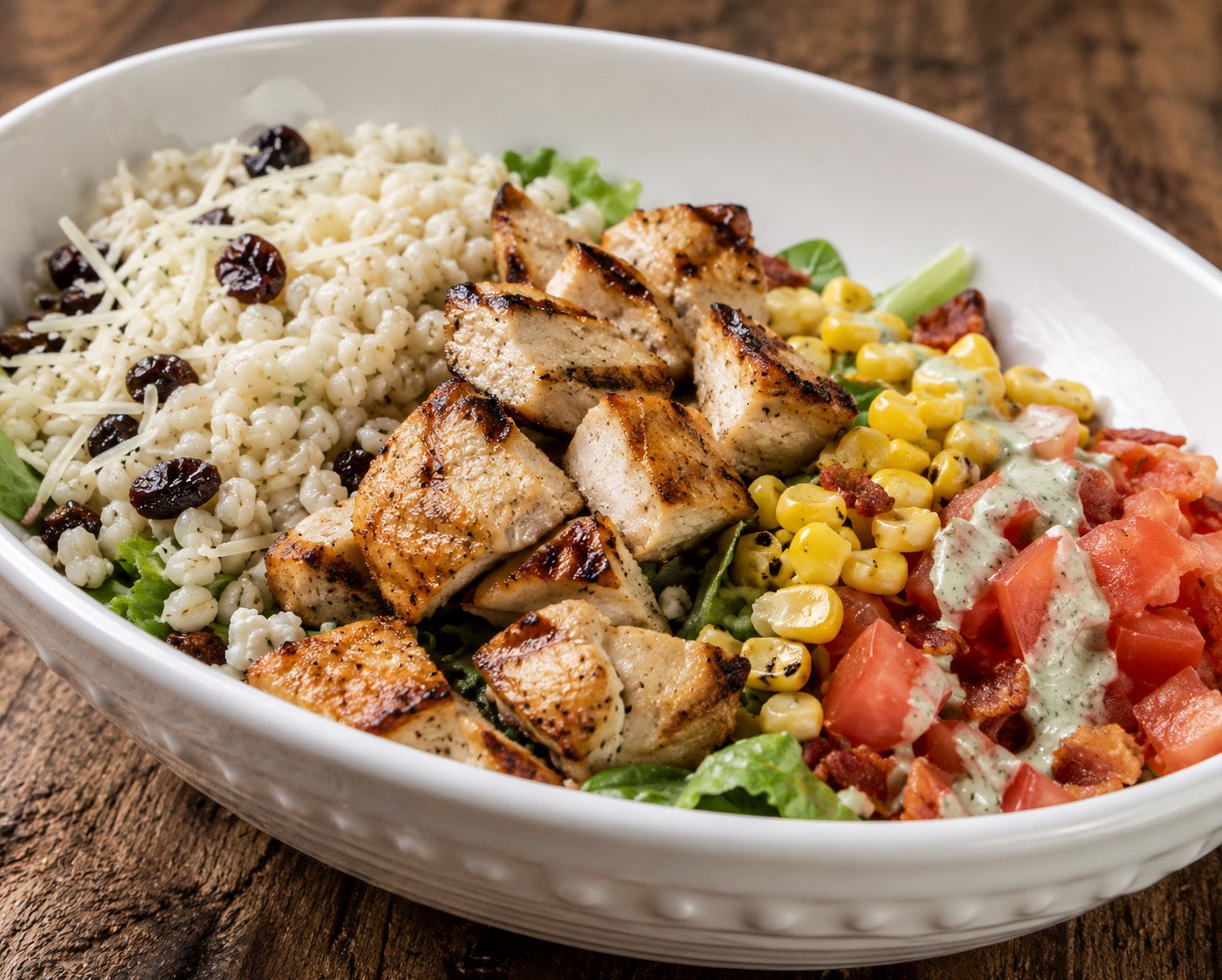 Chicken and Arugula Chopped Salad (IF)