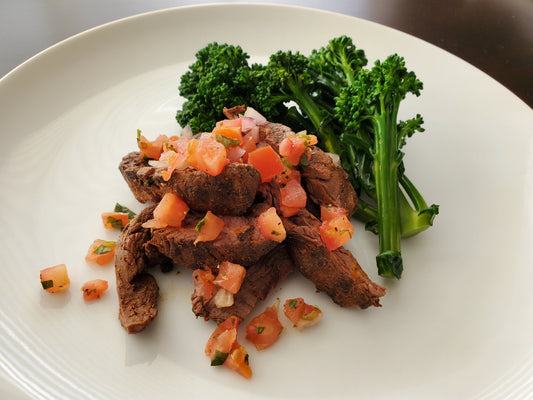 Chili Spiced Flank Steak (FB)