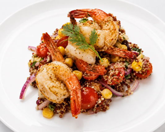 Cilantro Lemon Quinoa with Shrimp (IF)