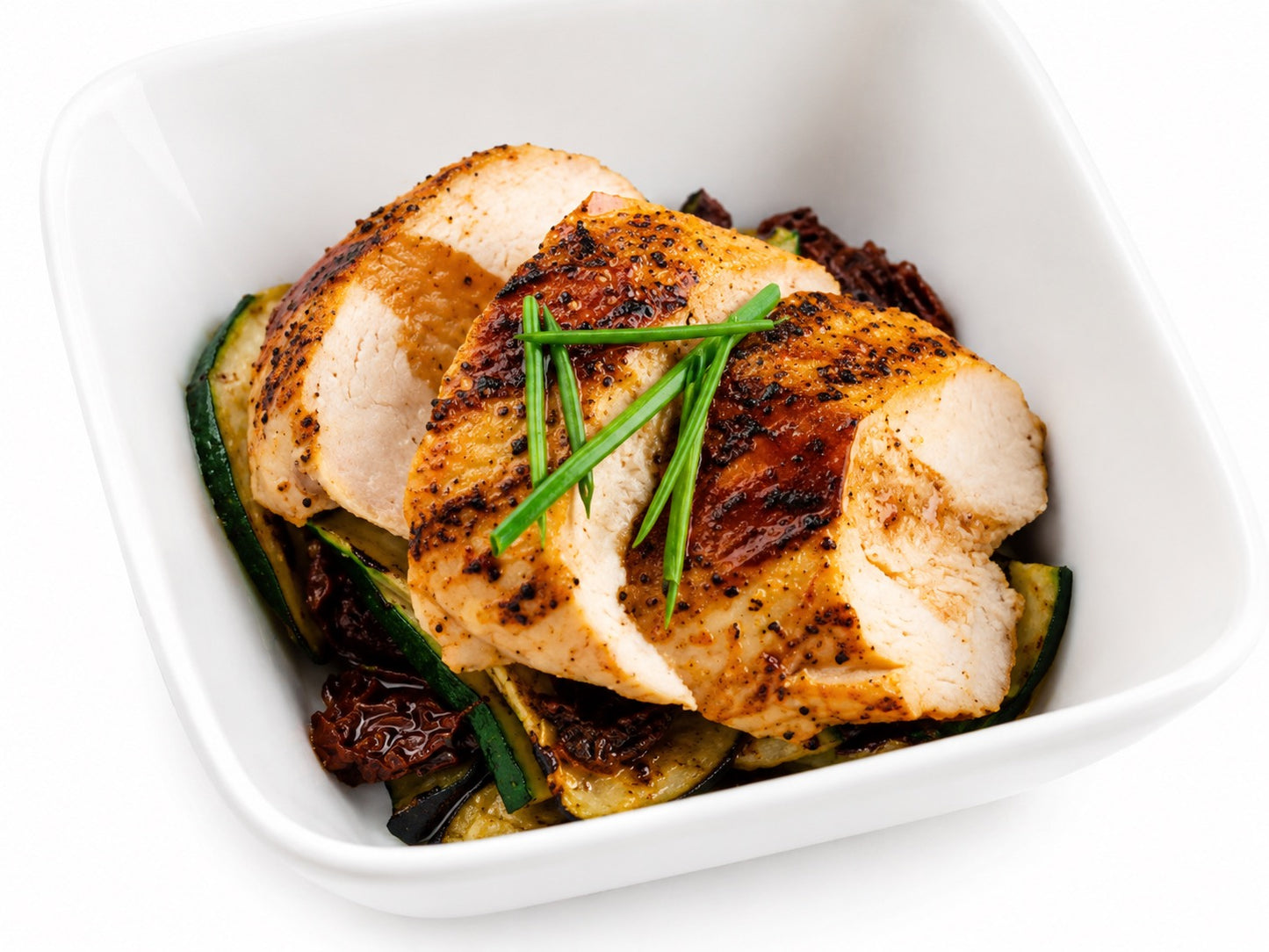 Grilled Vegetable Chicken Bowl (IF)